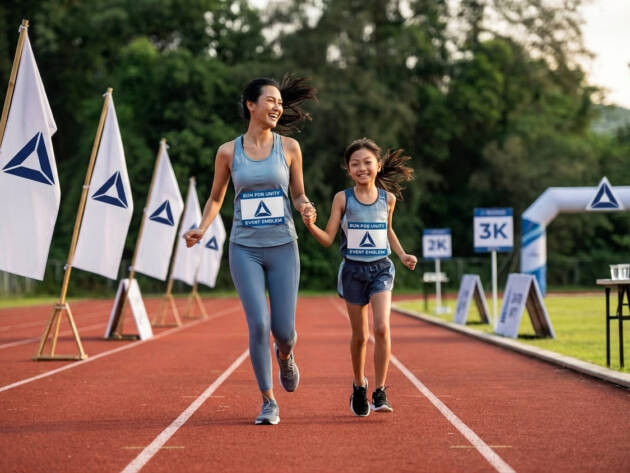 Bundling Fun Run + Kid Dash (age 8-11 yo)