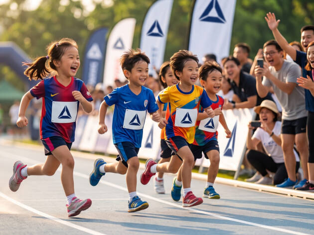 Kid Dash 200m (age 5 - 8 yo)